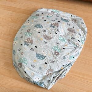 Amazon Kids Dino Print Sheet - Blue and Gray